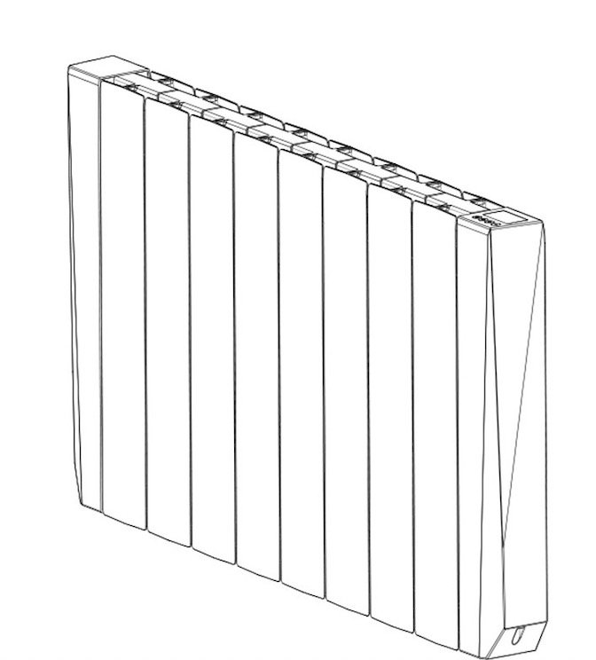 Electric Aluminium Radiator ET-600B